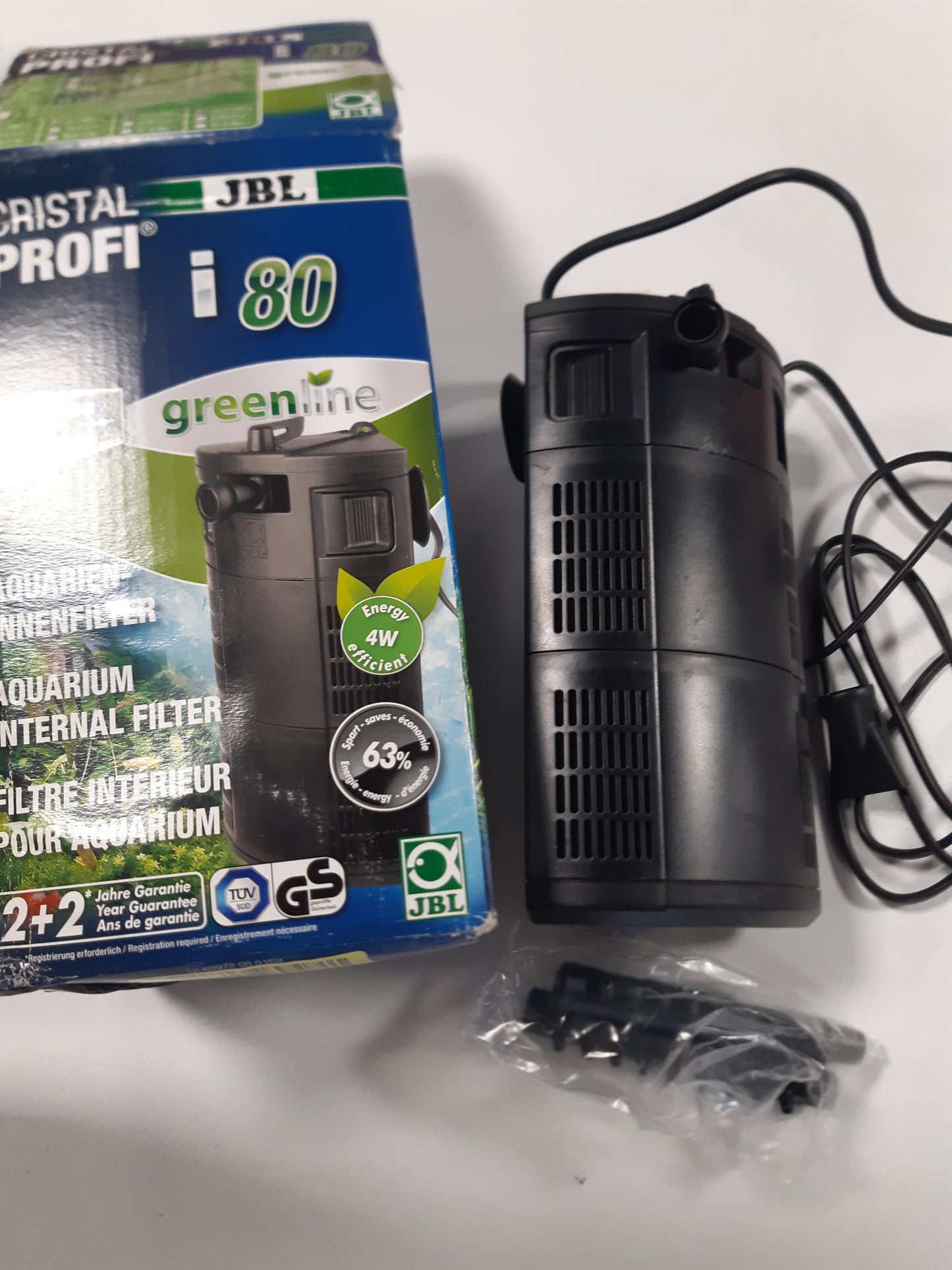 204681 - JBL Filtër i Brendshëm CRISTALPROF i80 GREENLINE Për Akuariume 60-110L, Efikasitet Energjetik, Kodi i Produktit: 6097200