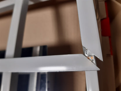 160596 - BRILONER - Dritë e Tavanit LED, Me Telekomandë, Rregullim Temperaturë Ngjyre, Funkison Dritë Nate, Kohëmatës, 51V, 5.500 Lumen, Material Alumin-Krom