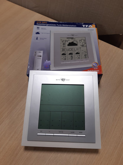 165477 - TFA DOSTMANN Stacioni Meteorologjik Pa Tel Eos 35.5017, me Parashikim Moti dhe Teknologji Direkte për Paralajmërim Stuhish