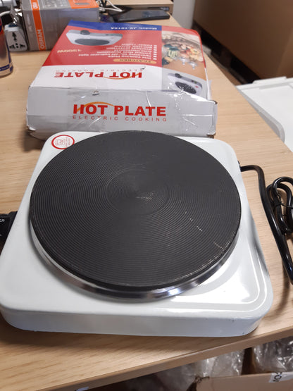 200208 - LEOFLA Sobë Elektrike e Rregullueshme për Kamping dhe Udhëtim, 1500W, me Pllakë Gize 185mm