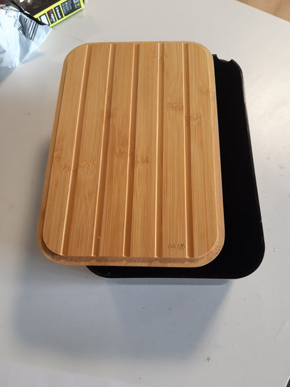 227763 - BODUM - 11740-01 - Bistro - Kuti e Vogël për Bukë - E Zezë, 19.4 cm x 29.4 cm x 10.7 cm