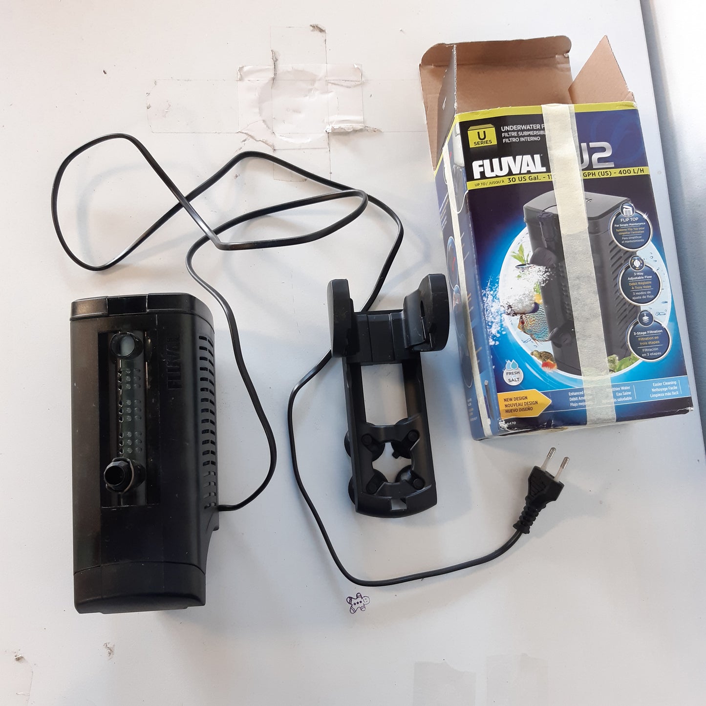 222030 - Fluval U2 Filtër i brendshëm, për akuariume 45-110L, 5W