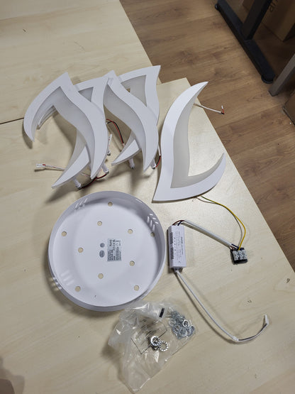 213310 - COMELY Llambë tavani LED 60W, 6750LM, dritë e bardhë e ftohtë (6500K), 60 cm