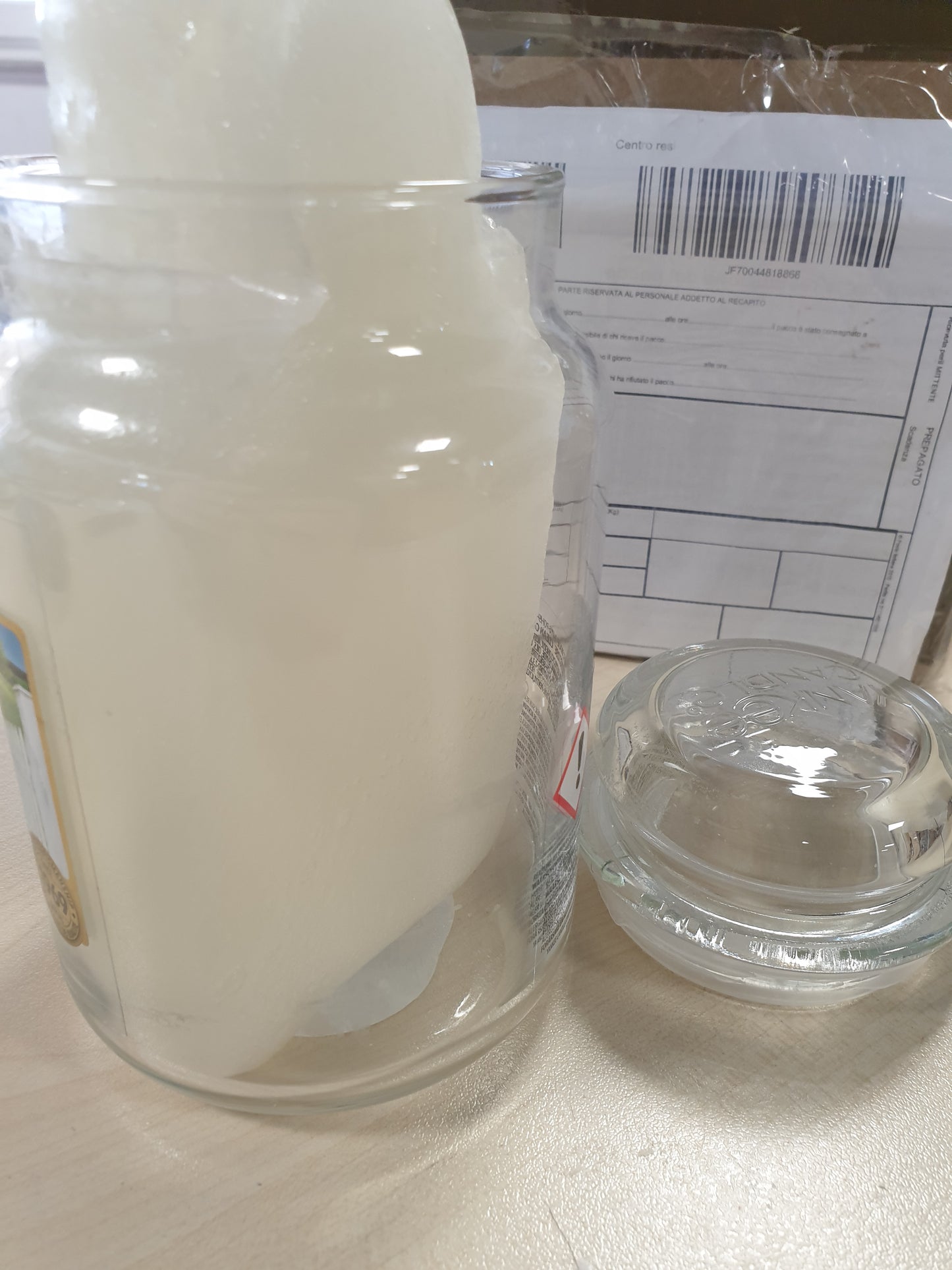 187630 - YANKEE CANDLE Qiri Aromatik në Kavanoz të Madh me Aromën e Pambukut të Pastër, Kapaciteti i Djegies deri në 150 Orë, Ideale për Dhuratë