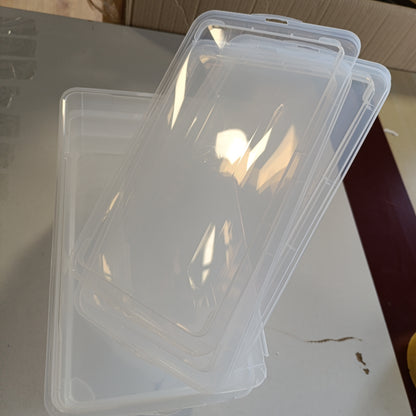 184931 - ROTHO Seti i 4 Kutive të Ruajtjes CLEAR 5L, Plastikë Pa BPA (PP), Transparente, 33.0 x 19.0 x 11.0 cm