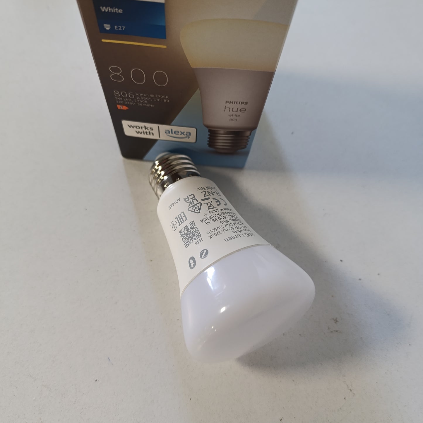 223861 - PHILIPS Dritë LED Hue E27, 806 lm, llambë e errësueshme për sistemin Hue, kontroll inteligjent me zë dhe aplikacion