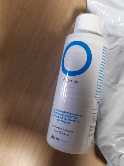 225235 - NT LABS Optimus, detoksifikon amoniakun, nitritin, nitratin, metale të rënda, 100ml, trajton 4000L