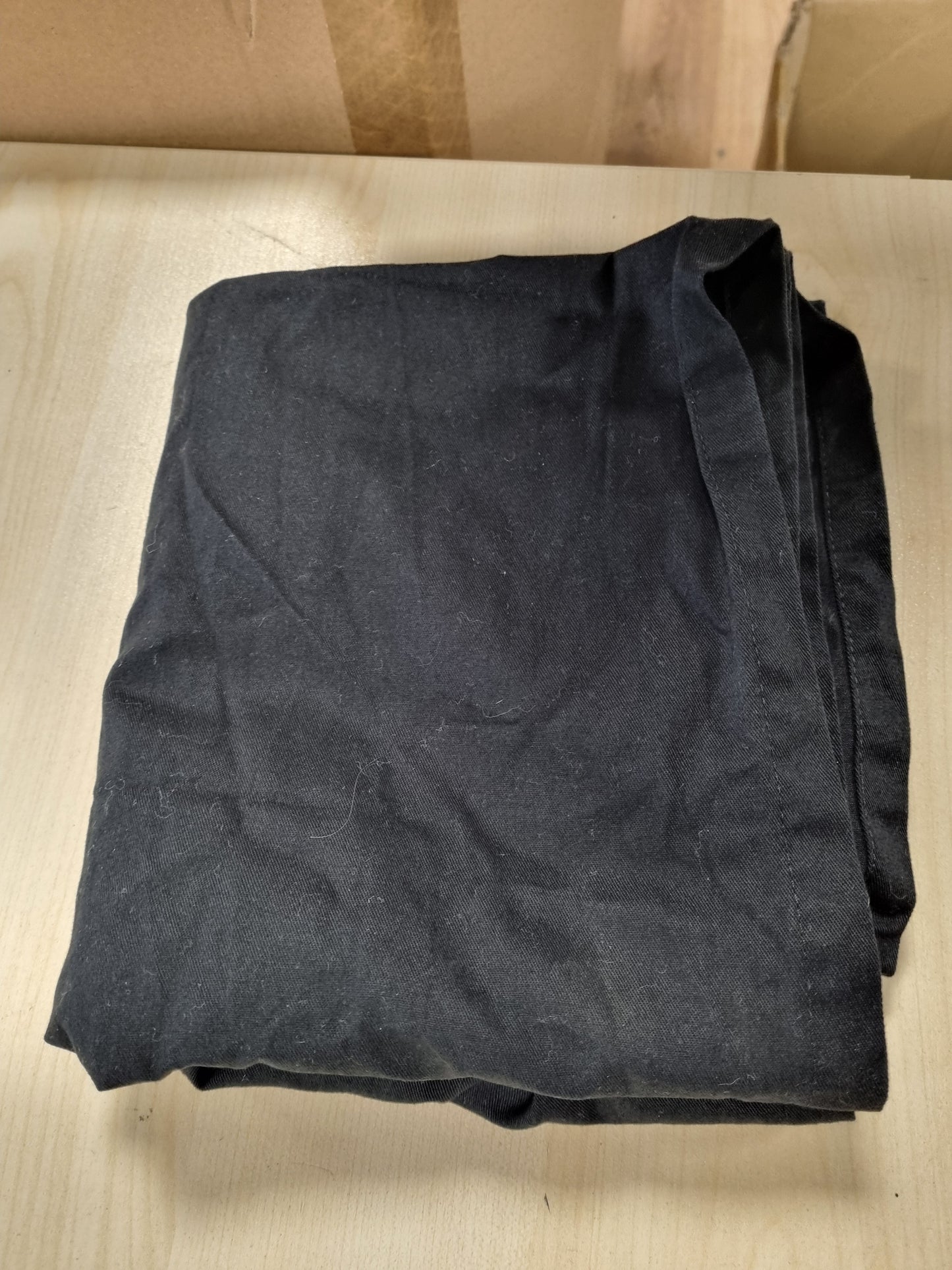 241874 - LEMOS HOME Mbulesë tavoline 40x180cm, e zezë, 100% pambuk