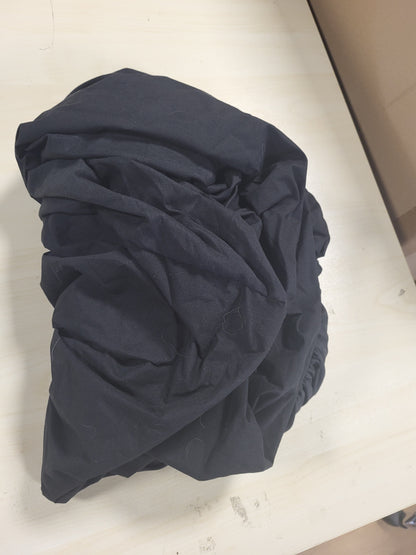 223435 - ARCONA - Mbrojtës dysheku i papërshkueshëm nga uji, Madhësia 140x200, Çarçaf i montuar, Mbulesë dysheku e frymëmarrshme, i zi