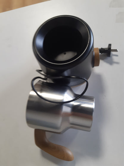 231085 - AMZCHEF - Shkumëzues Qumështi Elektrik 550W, Ngrohës Qumështi 600ml, E Zezë