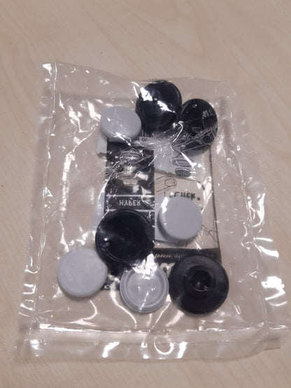 164141 - WAGNER QuickClick® Rrëshqitëse për Karrige dhe Mobilje, Set prej 4 Bazash + 4 Shtesave të Ndërrueshme, Plastikë HYPER - Ø 30 për Karriget Vitra DSR DAR DKR, Prodhuar në Gjermani, 16780100