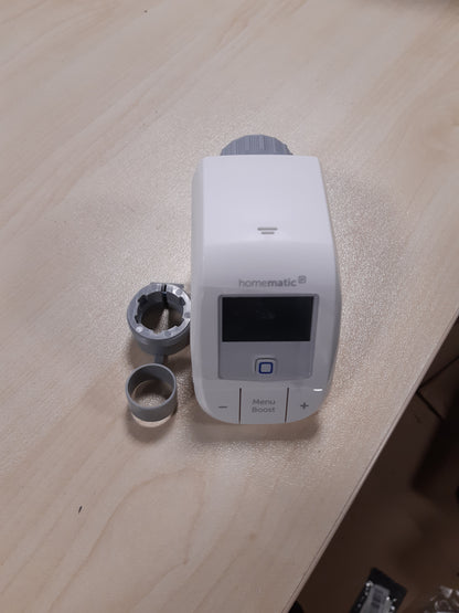 164643 - HOMEMATIC IP - Termostat Dixhital për Radiator 'Smart Home 153412A3', Kontroll me Aplikacion, Alexa, Google Assistant, Instalim i Lehtë, Kursim Energjie