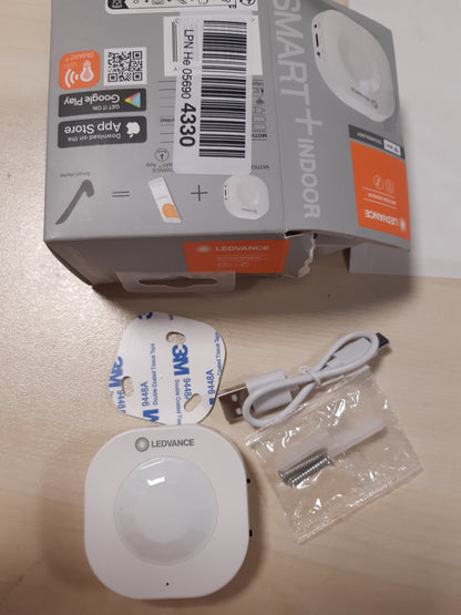 215905 - LEDVANCE Sensor SMART+ me Teknologji WiFi, Detektor Lëvizjeje Inteligjente, 3.7 V, 500 mA Litium - Tipi C