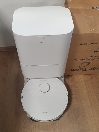 213009 - MOVA Fshesë me korrent robot Mova E30 Ultra, 7000Pa, ngritje fshesë 10.5 mm