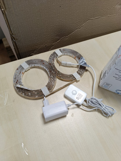 168649 - AMAZON BASICS Shirit Ndriçimi LED Inteligjent, 5m, RGBW, I Pajtueshëm Vetëm me Alexa, Shumëngjyrësh
