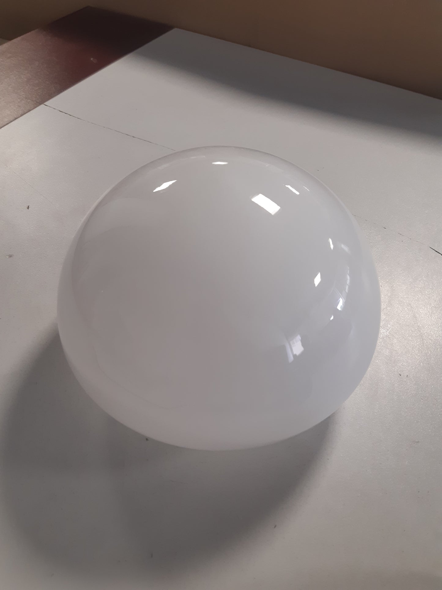 215733 - WESTINGHOUSE Abazhur Opal me Kërpudhë, Qelq i Bardhë