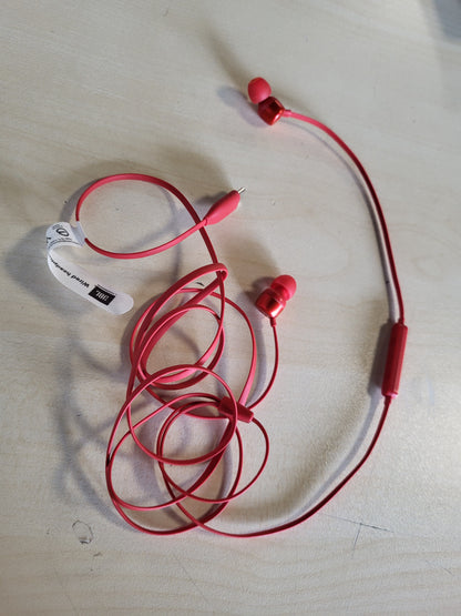 268749 - JBL Kufje Tune 310 C, kufje me tel në vesh, JBL Pure Bass Sound, mikrofon, portë USB-C, ngjyrë e kuqe