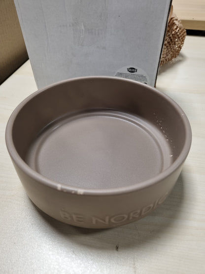 216112 - TRIXIE Tas qeramik për qen, 1200 ml, diametër 18 cm, me shtresë gome kundër rrëshqitjes