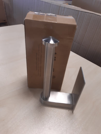 211362 - AIKZIK Mbajtëse Letre Higjienike pa Shpim, Vetëngjitëse, Prej Çeliku Inox për Banjo