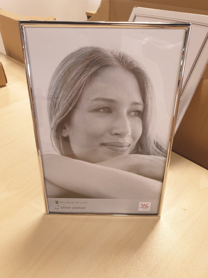 188124 - WALTHER DESIGN Kornizë Fotografie Argjend, Chloe WD030S, Dimensione 20 x 30 cm