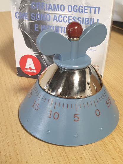 221786 - ALESSI Kohëmatës Kuzhine A09, Dizajn Mekanik, Rrëshirë Termoplastike, Blu