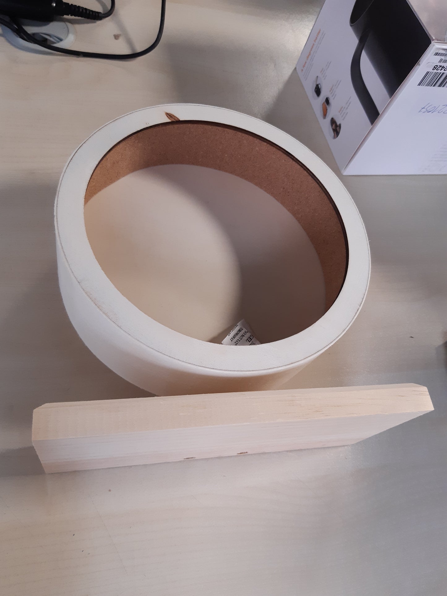 223335 - TRIXIE Biçikletë ekuilibri prej druri, ø 21 cm, sipërfaqe vrapimi e mbyllur, 21 x 24 x 10 cm