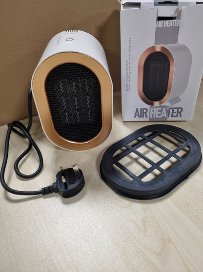 220621 - Ngrohës Qeramik Portativ 1200W, Ngrohës Elektrik me Ventilator, 2 Mënyra të Sigurta, Kursim Energjie, Mbrojtje nga Mbinxehja dhe Animi
