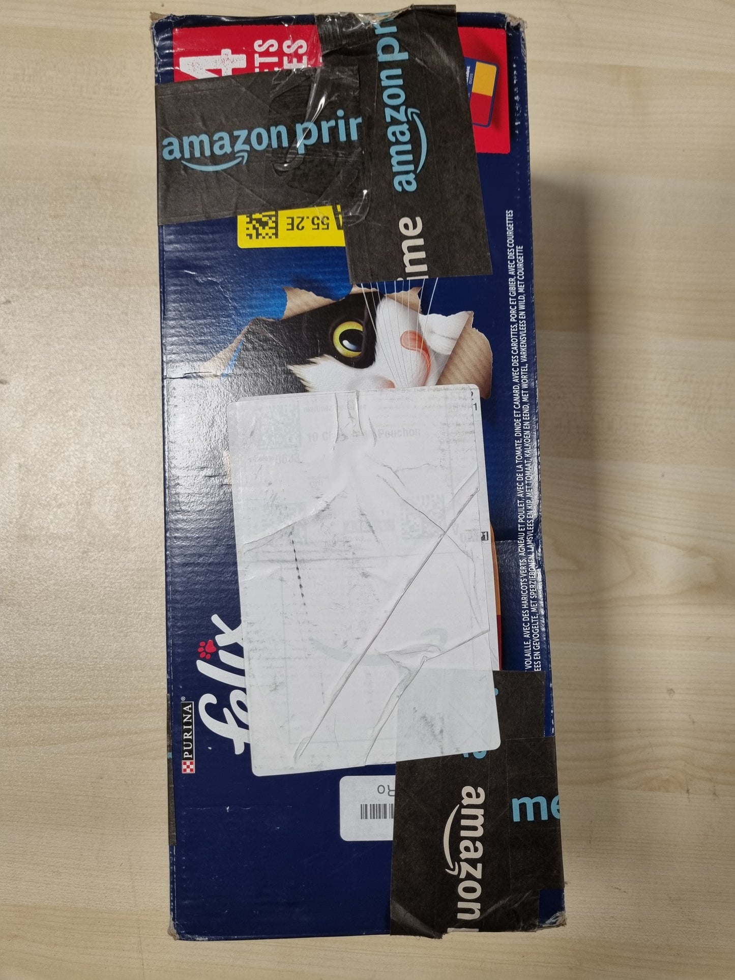 223444 - FELIX Delicious Duos Country Selection, Ushqim i lagësht për mace në pelte, Pako me 1 x (44 x 85 g)