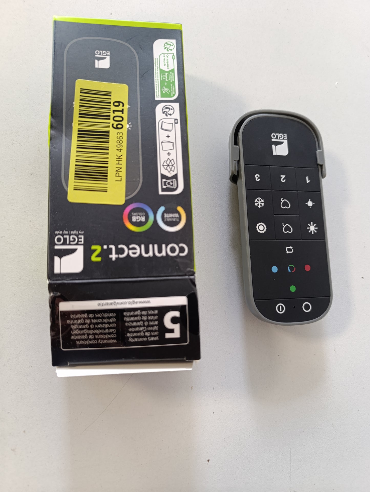 215825 - EGLO Telekomandë për Shtëpi Inteligjente, ZigBee, me bateri
