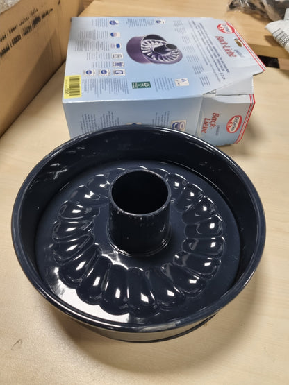 221237 - DR. OETKER Tavë Pjekjeje Baking Love Ø 28 cm, me Bazë të Sheshtë dhe Bazë Tubore, Rezistente ndaj Prerjeve dhe Gërvishtjeve