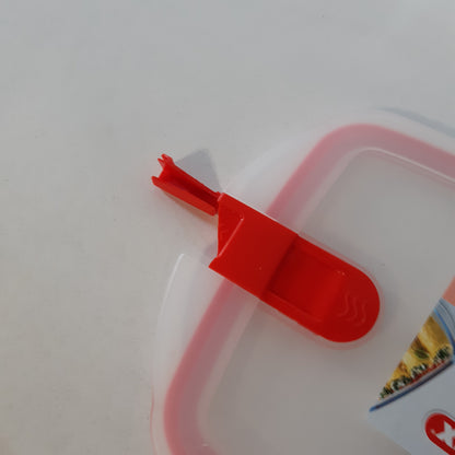 261916 - PYREX Enë qelqi drejtkëndëshe me kapak hermetik për mikrovalë, për ruajtjen e ushqimit, Furrë Gatuaj, ruaj dhe ngroh përsëri