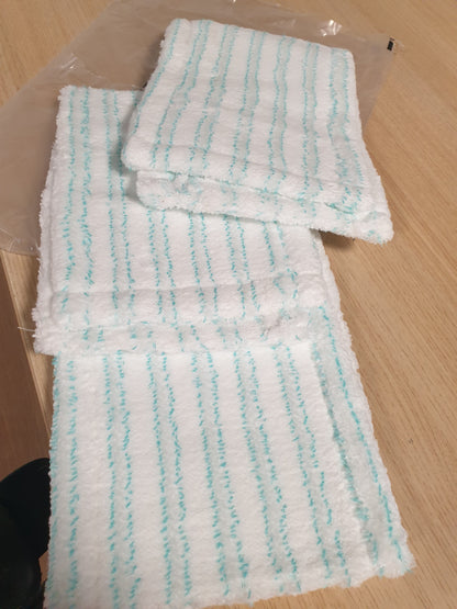 225189 - Leifheit 3 koka zëvendësuese për mop Profi XL Micro Duo, efikase me mikrofibër për të gjitha dyshemetë