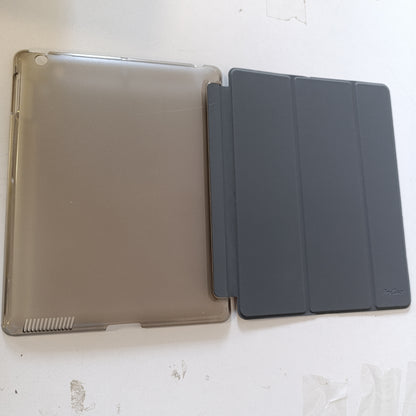268956 - PROCASE Mbështjellës për iPad 2/3/4, Ultra i hollë dhe i lehtë, Mbulesë inteligjente transparente, 9.7" – Gri