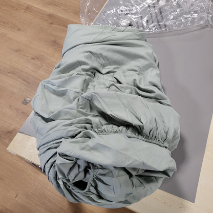 263094 - AISBO Çarçaf me Fiks 180x200 cm për Shtrat me Sustë, Mikrofibër Premium, Thellësi 40 cm