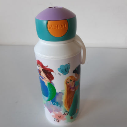 168847 - MEPAL - Shishe uji e ripërdorshme pa BPA, e sigurt për lavatriçe, 400ml - Modeli Princesha Disney - Koleksioni Kampusi