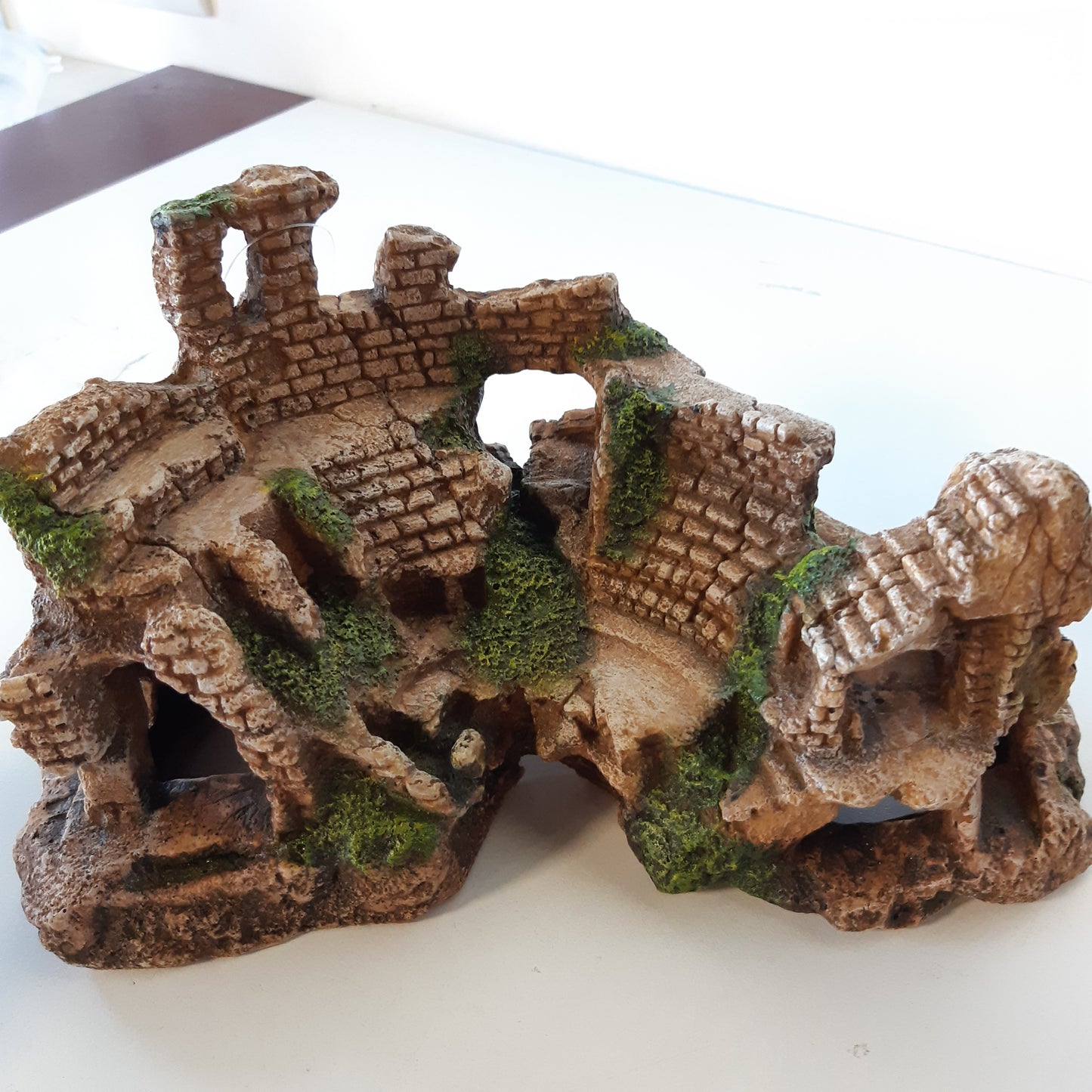 255727 - NOBBY Ornamentet Aqua COLOSSEUM, 25.5 x 15 x 13 cm, 1 copë