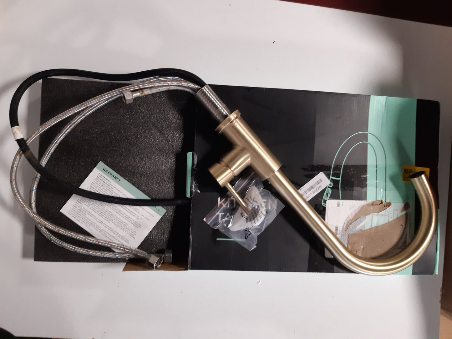 163396 - FORIOUS Rubinet Lavamani Kuzhine, Rubinet Përzierës me Spërkatje të Tërheqshme, Çelik Inoks, Levë e Vetme, Rrotullimi 360°, Presioni i Lartë