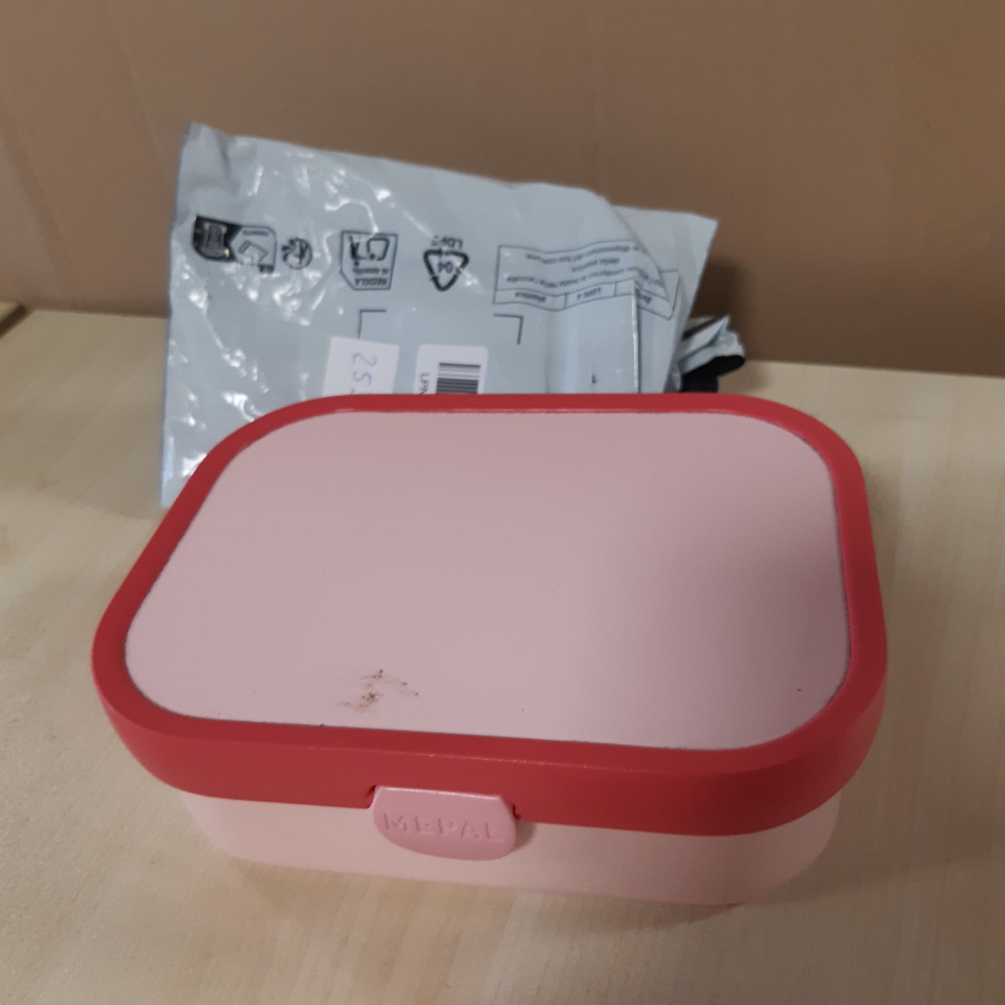 253871 - MEPAL Kutia e Drekës për Fëmijë Campus, Kuti Bento, me Ndarje dhe Pirun, 750 ml, Pa BPA, e Mundshme për Lavatriçe - Rozë e Ftohtë