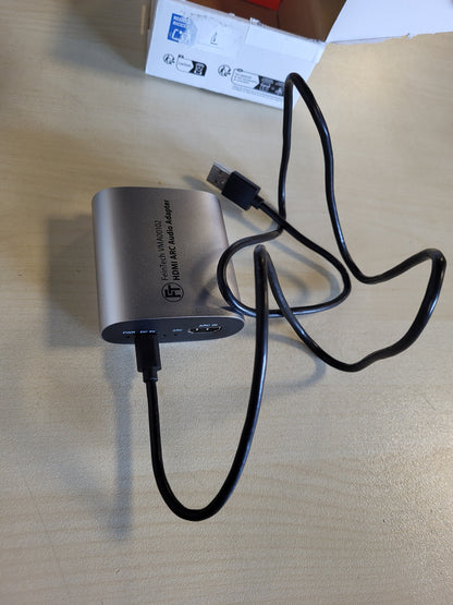 268185 - FEINTECH Adaptues VMA00102 HDMI ARC Audio Extractor për TV me Kontroll Vëllimi për Kufje, RCA, AUX, Jack 3.5 mm