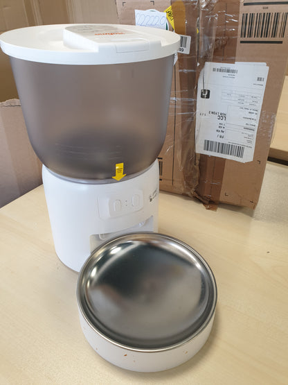 222220 - BALIMO Dispensues Automatik Ushqimi për Mace 3L 2.4G WiFi, 1-10 Vakte, i Bardhë