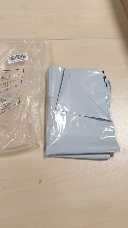 216924 - RAGO Pako me 25 qese plastike transporti 35 x 45 cm | Qese transporti vetëngjitëse dhe të errëta | Qese plastike të ripërdorshme për veshje