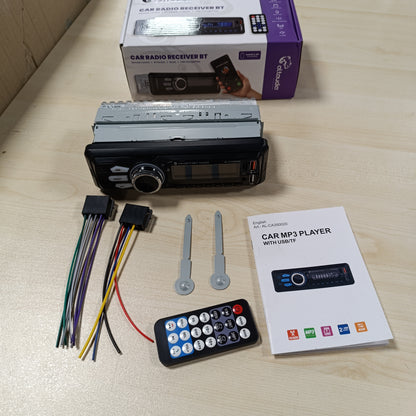 268718 - ALTAUDIA Stereo Makine 1 DIN - 4x45W - Bluetooth 5.0, AUX, MP3 Player, x2 USB, FM, Pa duar, 7 ngjyra, Telekomandë, Funksion memorieje, Ekran LCD, iOS dhe Android