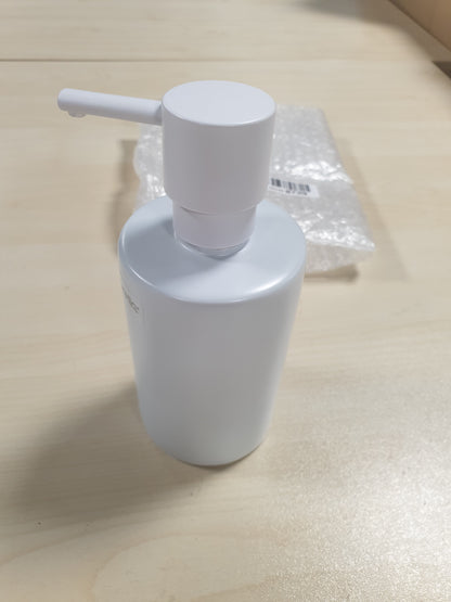 258260 - SPIRELLA Tub dozatori sapuni me pompë çeliku inox, 300 ml, porcelan, i bardhë mat, i qëndrueshëm
