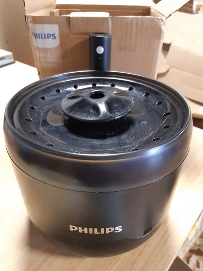 236249 - PHILIPS Shatërvan për Macet PAW3210/02, Inteligjent për Pije, Mbrojtje nga Rrjedhjet, Monitorim Mbushjeje, Aktivizim Lëvizjeje, I Qetë