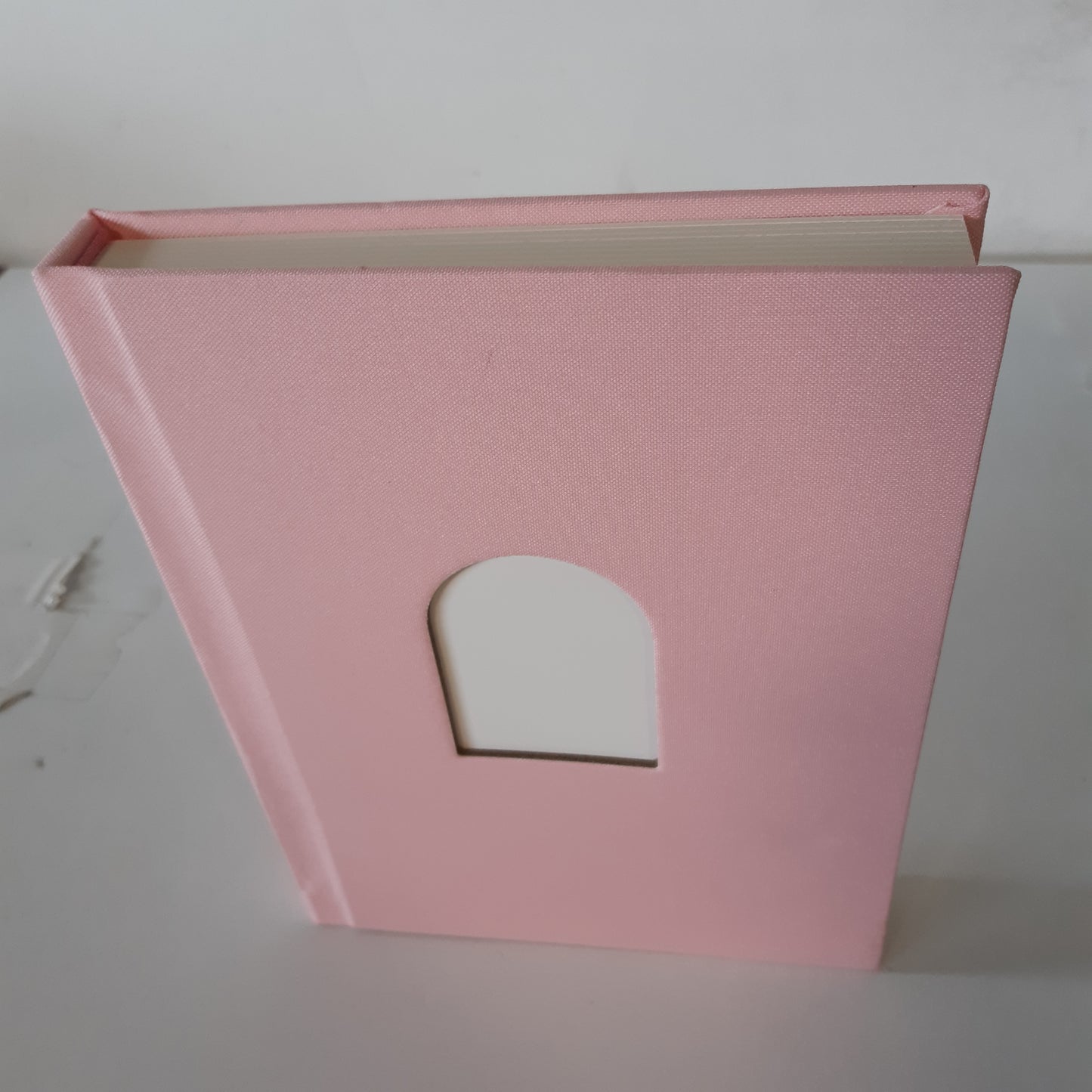 223177 - Vienrose Albume Fotosh 10x15 cm | Album Premium Linen me 20 Foto + Hapësirë Shënimesh - Rozë