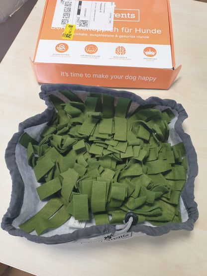 223358 - DOGPARENTS® Qilim për Qen (të Vegjël dhe të Madh), Qilim i Fortë për Qen, Aktivitet për Qen, Lojëra Kërkimi, Jeshile