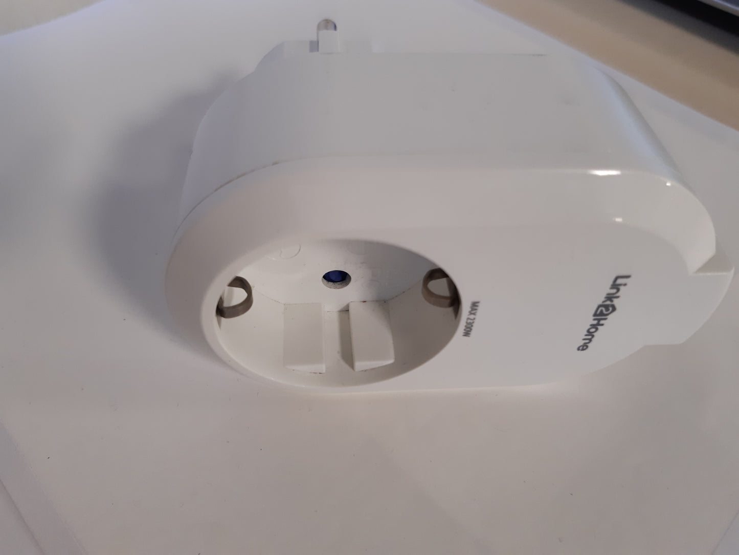 164982 - REV LINK2HOME Prizë Inteligjente Pa Tel, Me Kohëmatës dhe Kompatibilitet me iOS, Android, Alexa, Asistent Google, Ngjyra e Bardhë