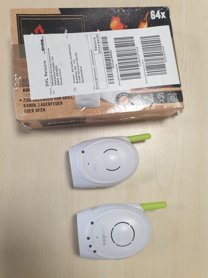 266465 - NEDIS Monitor për bebe Audio, pa tel, funksion bisede dypalëshe, rreze veprimi 300 m, Set me 2 copë, Jeshile/E bardhë