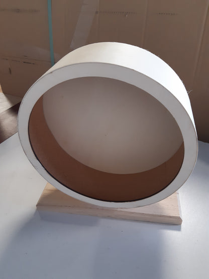 210142 - TRIXIE Rrotë Ushtrimesh për Hamsterë, me Kushineta me Sfera, Sipërfaqe Vrapimi prej Tape të Mbyllur, Druri i Patrajtuar, Diametri 28cm, Modeli 60923