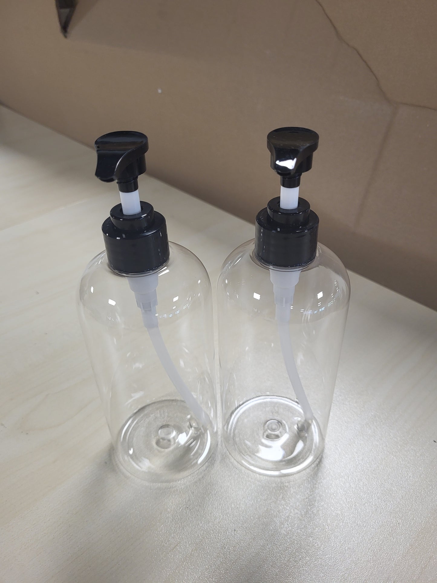 220440 - BYNCCEA Shishe Bosh Shampoje 500ml, Plastike me Pompë të Rimbushshme, Dozator Locionesh, për Sapun të Lëngshëm